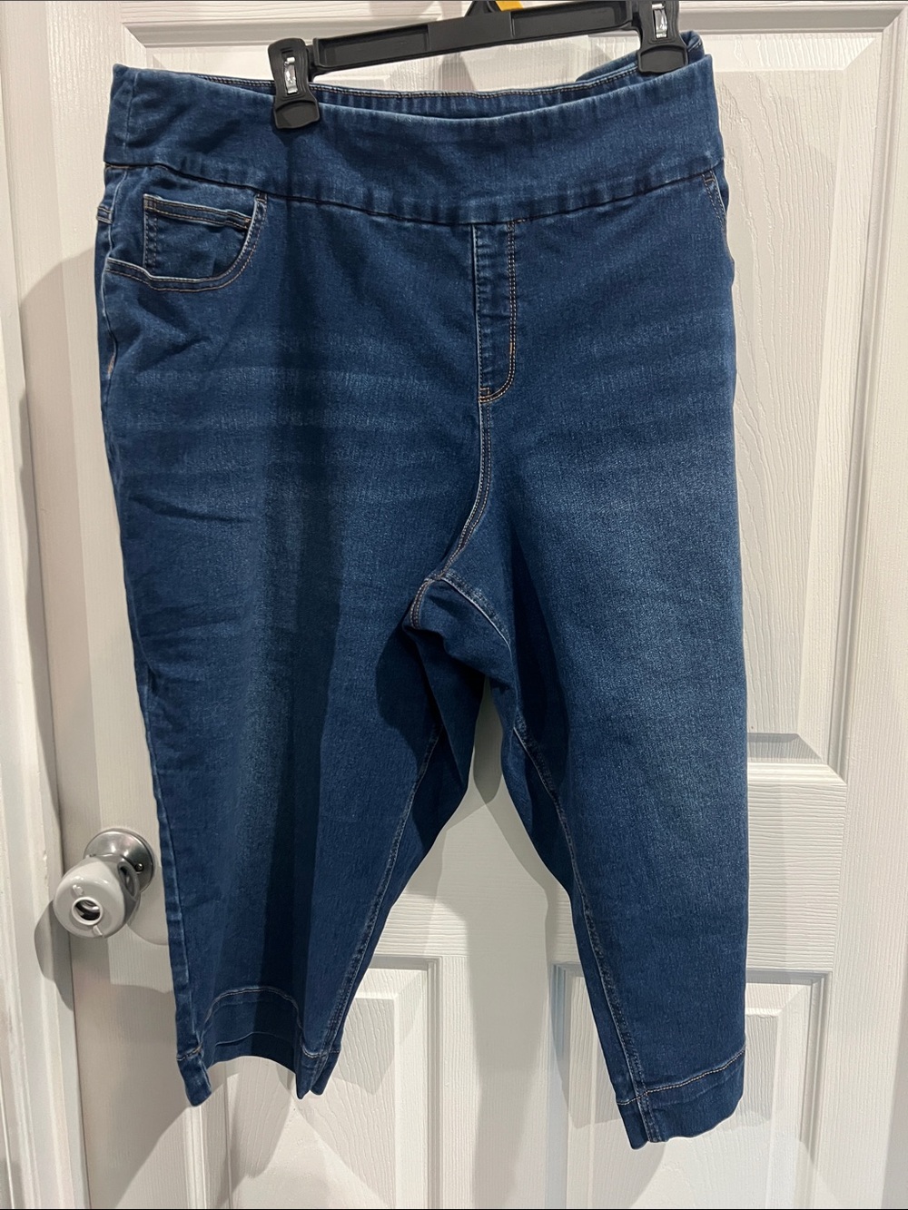 Cato High-Rise Dark Blue Stretch Jeggings